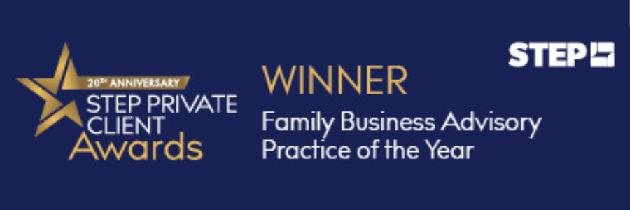 STEP Awards Winner Family Business Advisory