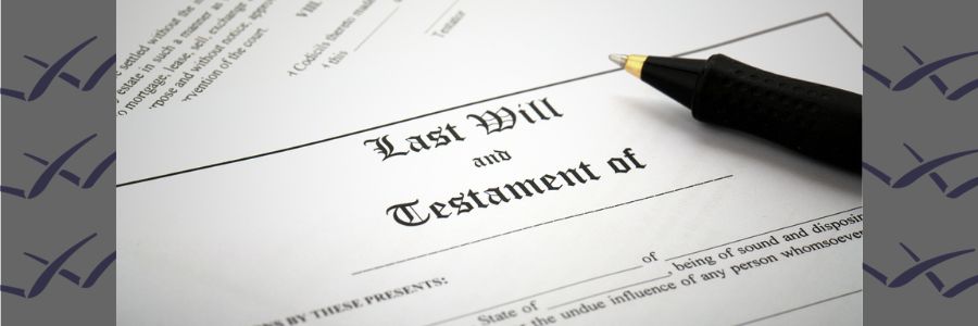 a document titled "Last Will and Testament"